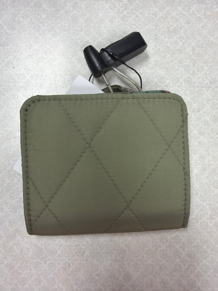 Wallet By Vera Bradley In Green, Size:Small