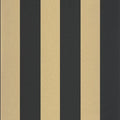 Wide Lines Wallpaper - Black Gold