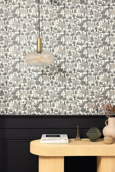 Wildlife Wallpaper - Blanc noir