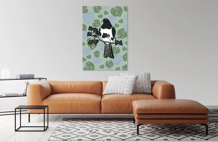 Wood Pigeon - Custom Sized Wallpaper Mural (per m2)