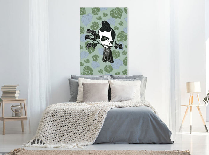 Wood Pigeon - Custom Sized Wallpaper Mural (per m2)
