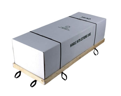 Youth deluxe wood base air trays used in funeral service operations, from lynch supply