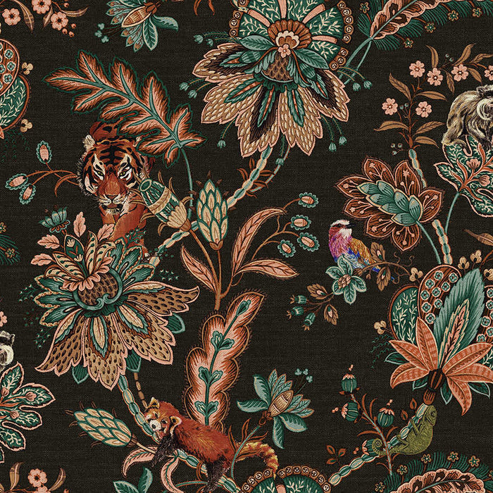 Zari Wallpaper - Black - Discontinuing