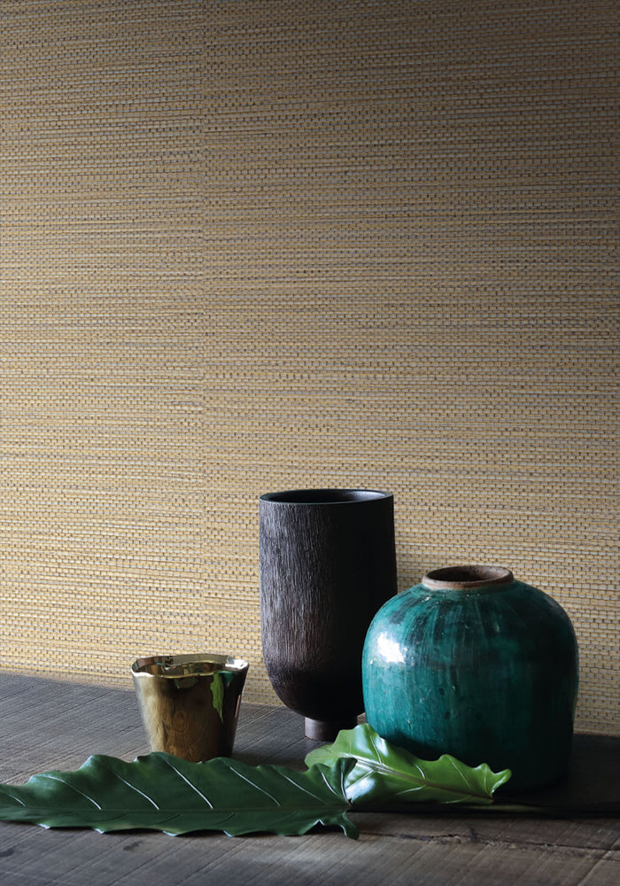 Zostera Seagrass Wallpaper - Almond