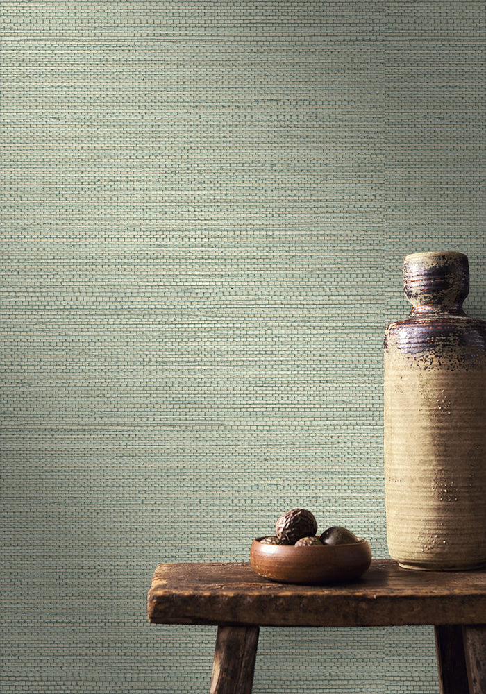 Zostera Seagrass Wallpaper - Grey